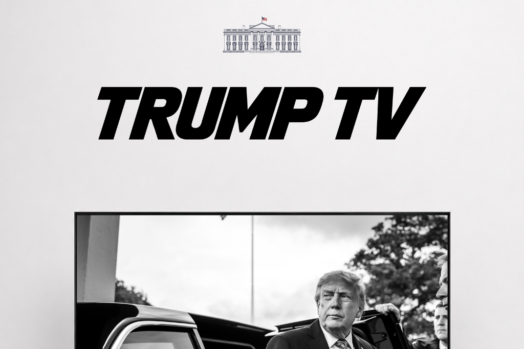 Arranca “Trump TV” con un discurso antiguo, mientras cadenas suspenden cobertura conjunta